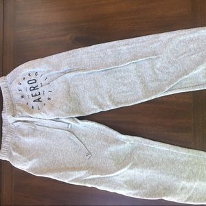 Aeropostale light grey women’s sweatpants.